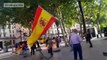 La Policía desaloja una manifestación contra Sánchez en Sevilla