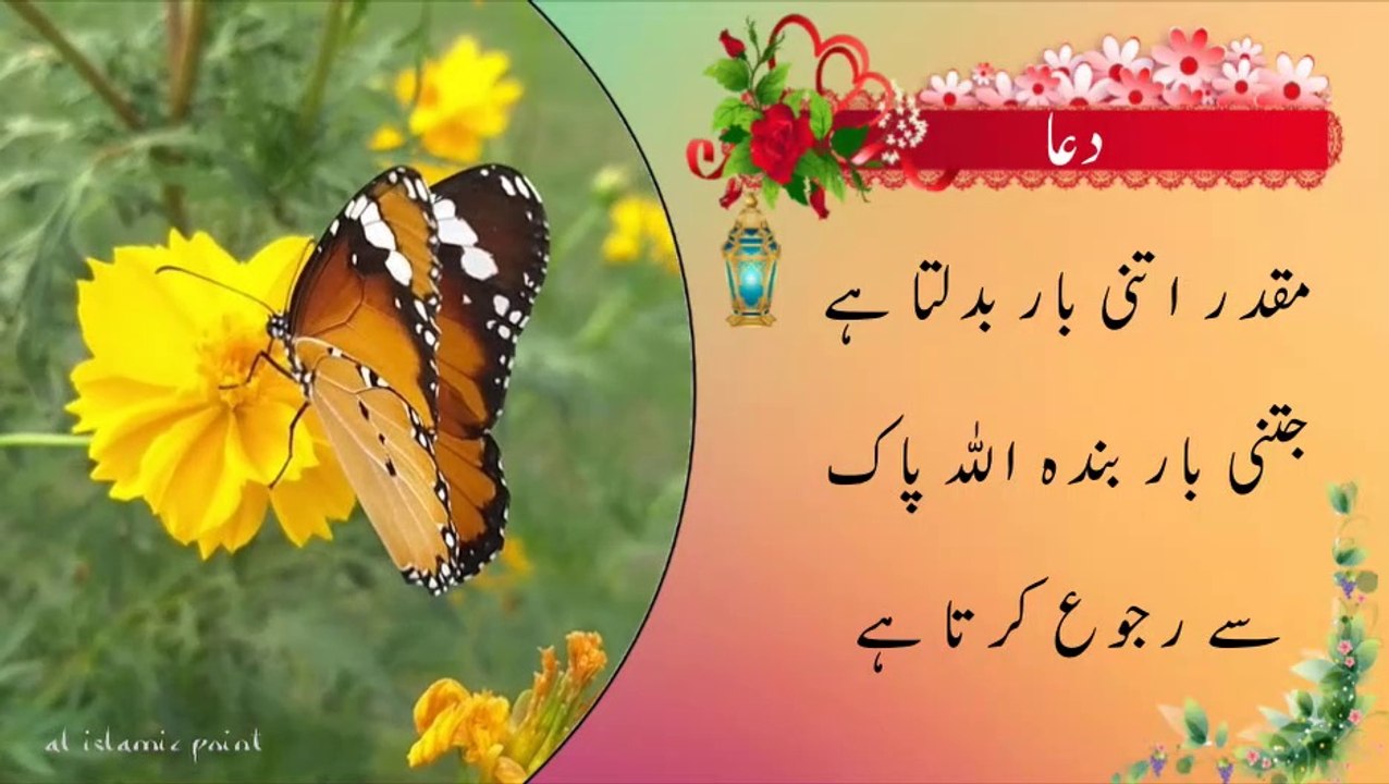 Best Collection of Islamic Quotes about Dua in Urdu | Islamic ...