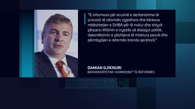 Gjiknuri me Yuri Kim: Reforma zgjedhore / Të rinisë dialogu - News, Lajme - Vizion Plus