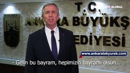 Mansur Yavaş'tan bayram için yardımlaşma çağrısı