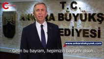 Büyük ses getirdi... Mansur Yavaş Ankaralılara böyle seslendi