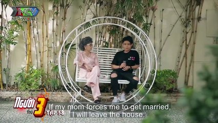 A boy ran to her grandmother's house because he could not support the charm of his new girlfriend