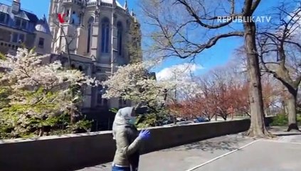 Rima Rahayu, mahasiswi dan ibu rumah tangga asal Indonesia di New York