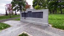 Hartlepool war memorial damaged
