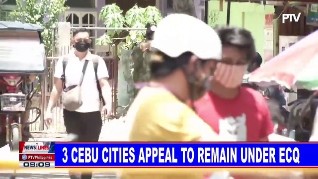3 Cebu cities appeal to remain under ECQ