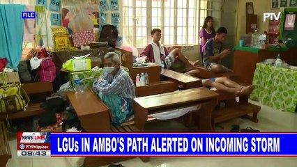 LGUs in Ambo's path alerted on incoming storm