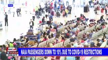 NAIA passengers down to 10% due to CoVID-19 restrictions
