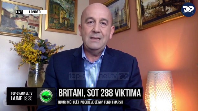 Britani, sot 288 viktima/ Numri më i ulët i vdekjeve që nga fundi i marsit