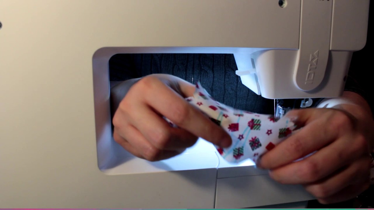 Ein Weihnachtskleid selbst machen nähen Teil 1