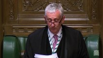 Commons speaker Lindsay Hoyle says he'll call off debates that get too crowded as Jacob Rees-Mogg demands MPs return to 'set an example'
