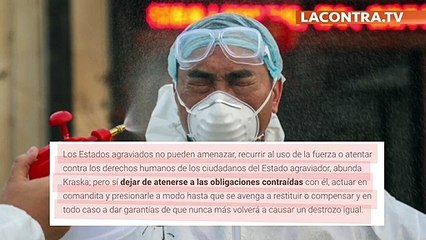 Hay base legal para demandar a China y reclamar una compensación millonaria por el Covid-19
