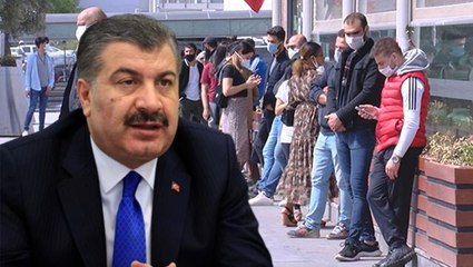 Son Dakika: Sağlık Bakanı Koca, AVM önünde kuyruğa girenlere tepki gösterdi: Bu risktir