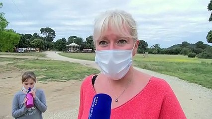 Download Video: Martigues. Le parc de Figuerolles attire du monde malgé le mauvais temps