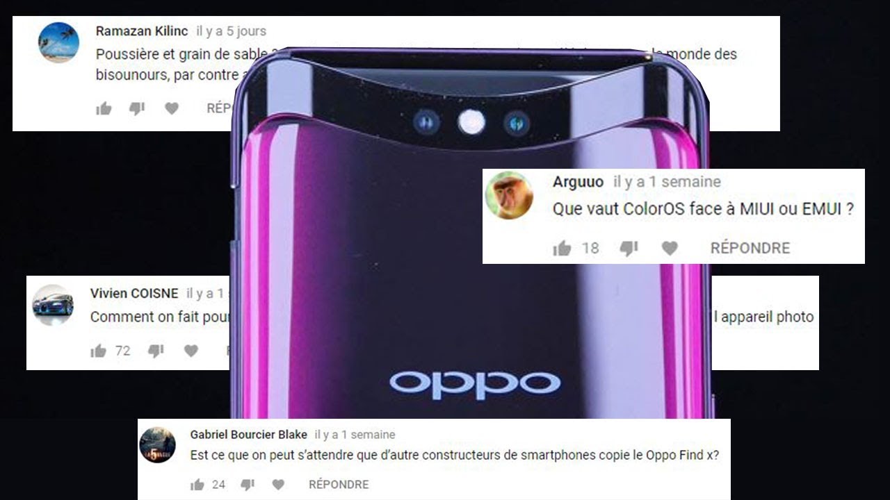 Oppo/Oppo Find X : On répond à VOS questions !
