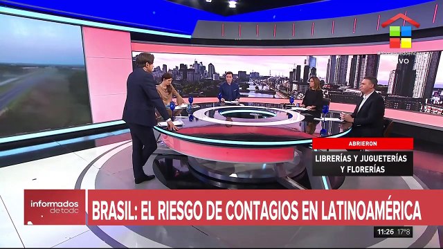 Brasil: el riesgo de contagios en Latinoamérica. Ya son 12.400 los muertos por coronavirus