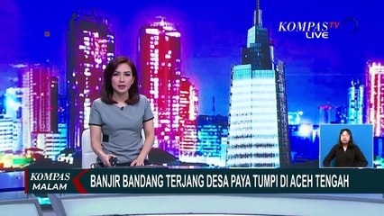 Derasnya Air Banjir Bandang Menyeret Kendaraan dan Rumah Warga