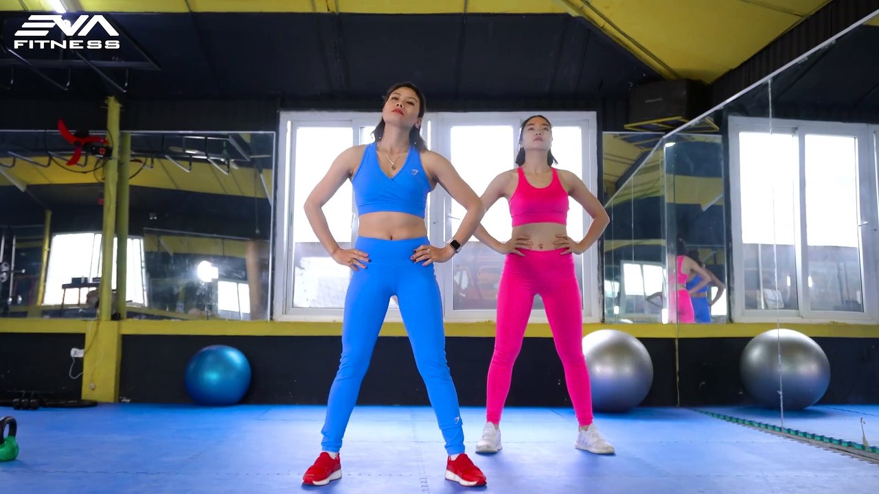 26 Mins Full Body Aerobic Workout - Eva Fitness