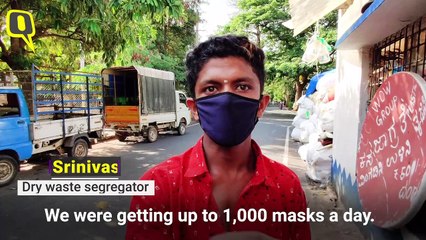 Download Video: ‘Think of Our Health Too’: Bengaluru's Sanitation Workers as Discarded Masks Pile up