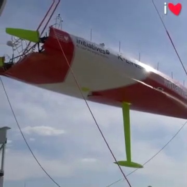 Initiatives Cœur 2020 : Mise à l'eau du bateau Initiatives-Cœur