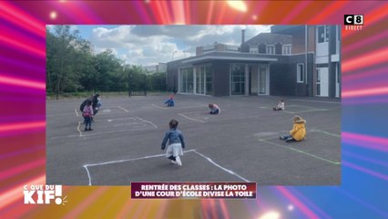 Rentrée des classes : La photo d'une cour d'école fait le buzz sur les réseaux