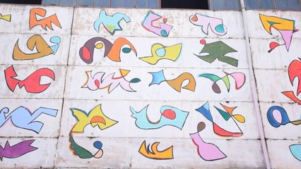 Art në gërmadha/ Tanini pikturon ish-magazinën e minierës së Gurit të kuq