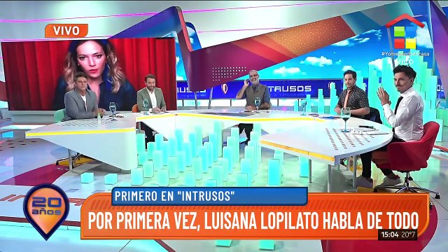 Luisana Lopilato en Intrusos: El 28 de mayo se estrena 'La corazonada' y estoy muy contenta