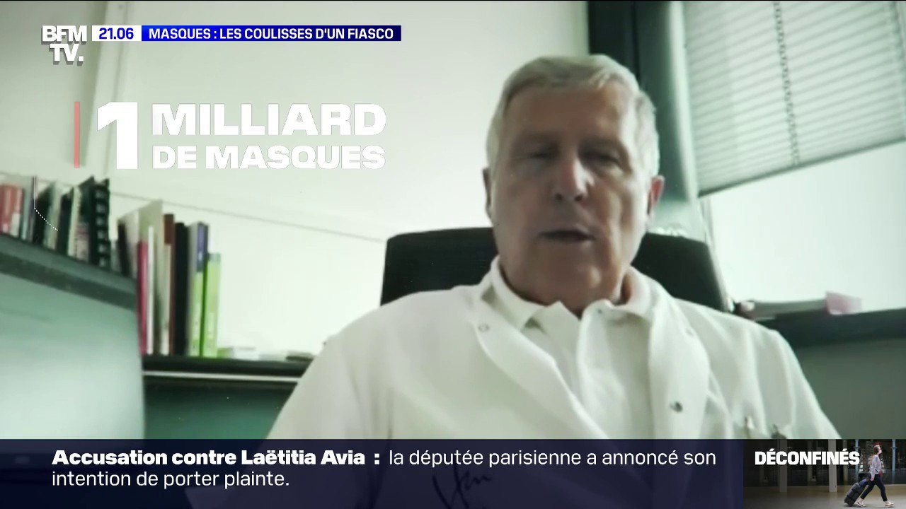 Dans un rapport officiel de mai 2019, le professeur Jean-Paul Stahl estimait le besoin en masques à un milliard "dans le cadre d'une pandémie"