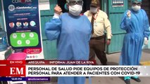 Edición Mediodía: Personal médico de Arequipa pide equipos de protección para atender a pacientes con COVID-19