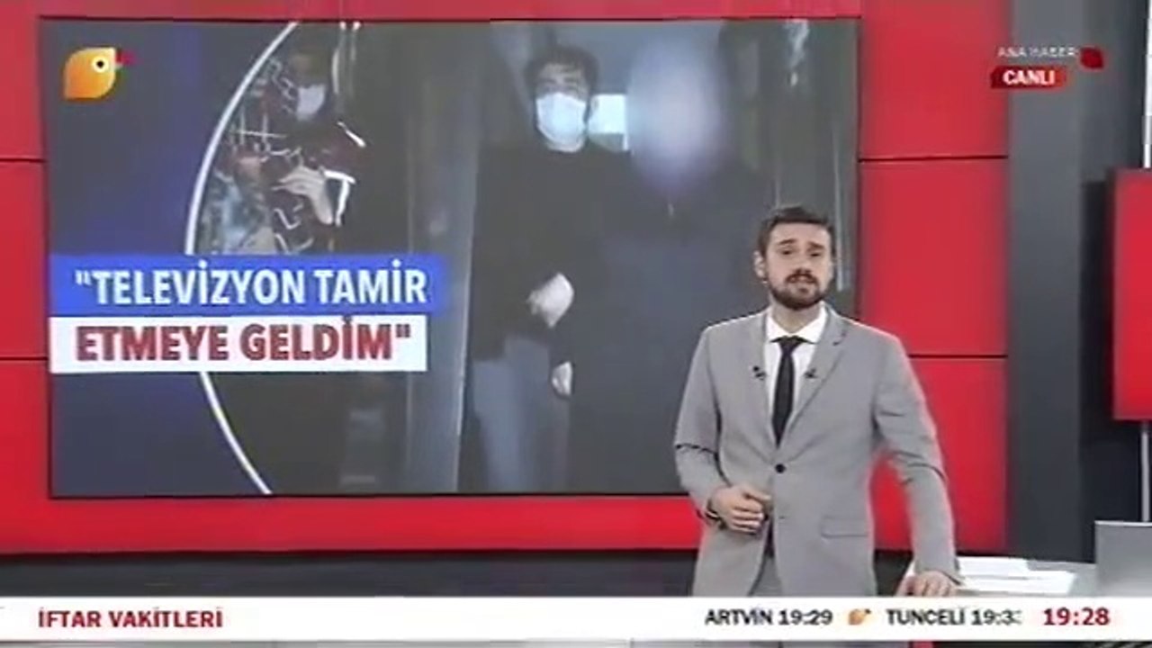 Fuhuş baskınında ilginç açıklama! Televizyon tamirine geldim!