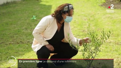 Coronavirus : contaminée, cette infirmière veut changer de métier pour ne plus "mettre sa santé en danger"