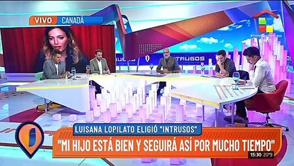 Luisana Lopilato sobre la salud de su hijo: "Está bien y seguirá así por mucho tiempo"