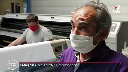 Entreprises : faut-il arrêter le chômage partiel ?