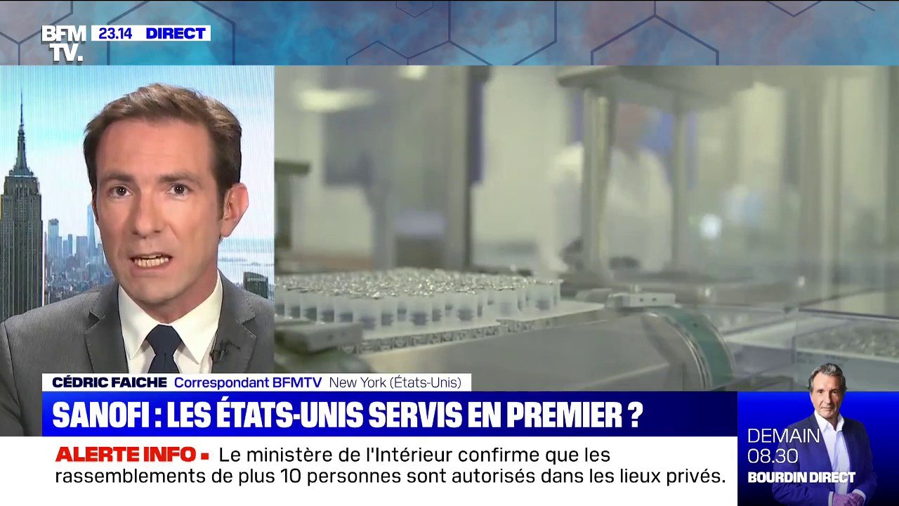 Coronavirus: le laboratoire français Sanofi compte servir en premier les États-Unis s'il trouve un vaccin