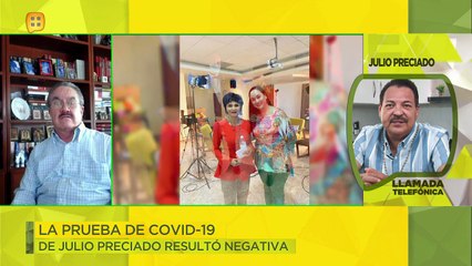 ¡Julio Preciado NO tiene Covid-19! Nos enlazamos con el cantante. | Ventaneando