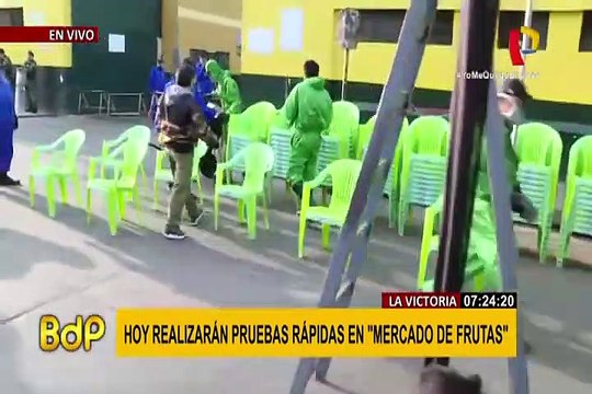 Hoy se realizan pruebas en el Mercado de Frutas, mercado Santa Rosa y Terminal Pesquero