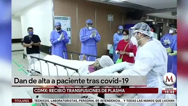 Mujer de 65 años vence al coronavirus luego de tratamiento con plasma