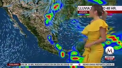El clima para mañana 14 de mayo, con Jessica de Luna