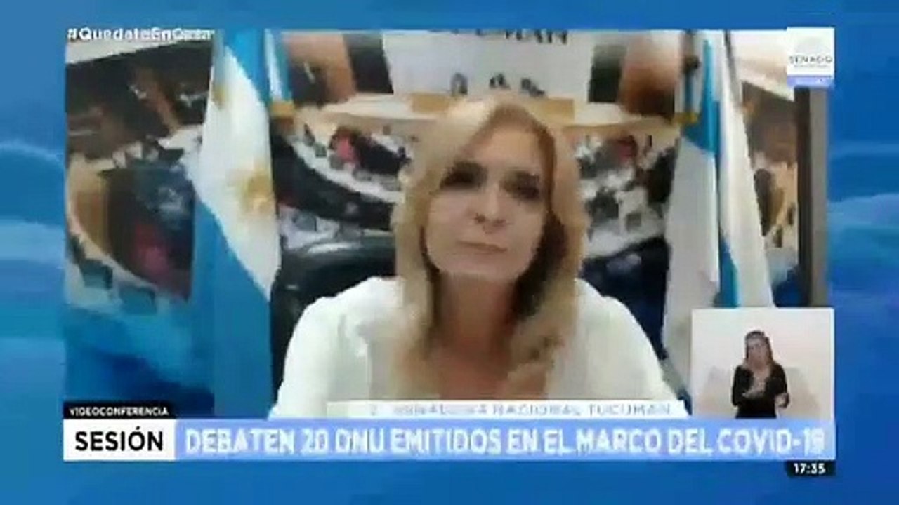 El cruce de Cristina Kirchner con la senadora Silvia Elías de Pérez
