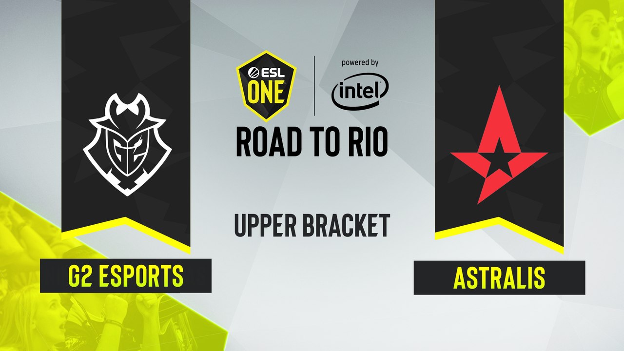 CSGO - Astralis vs. G2 Esports [Overpass] Map 2 - ESL One Road to Rio - Upper Bracket - EU