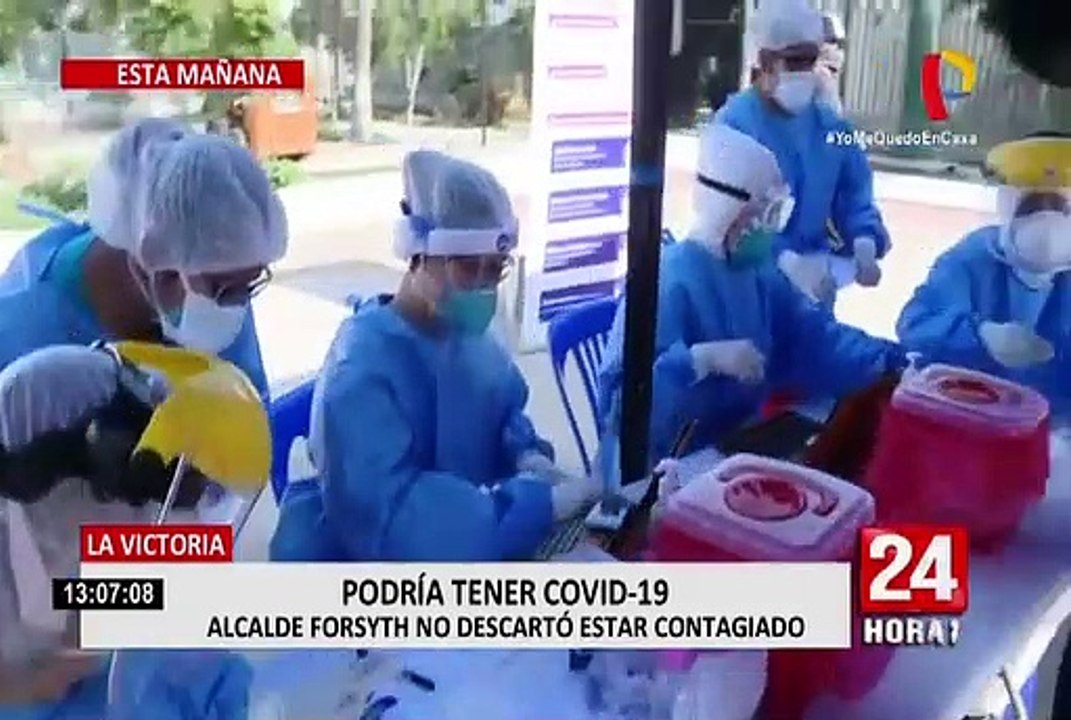 La Victoria: George Forsyth no descartó estar contagiado de coronavirus