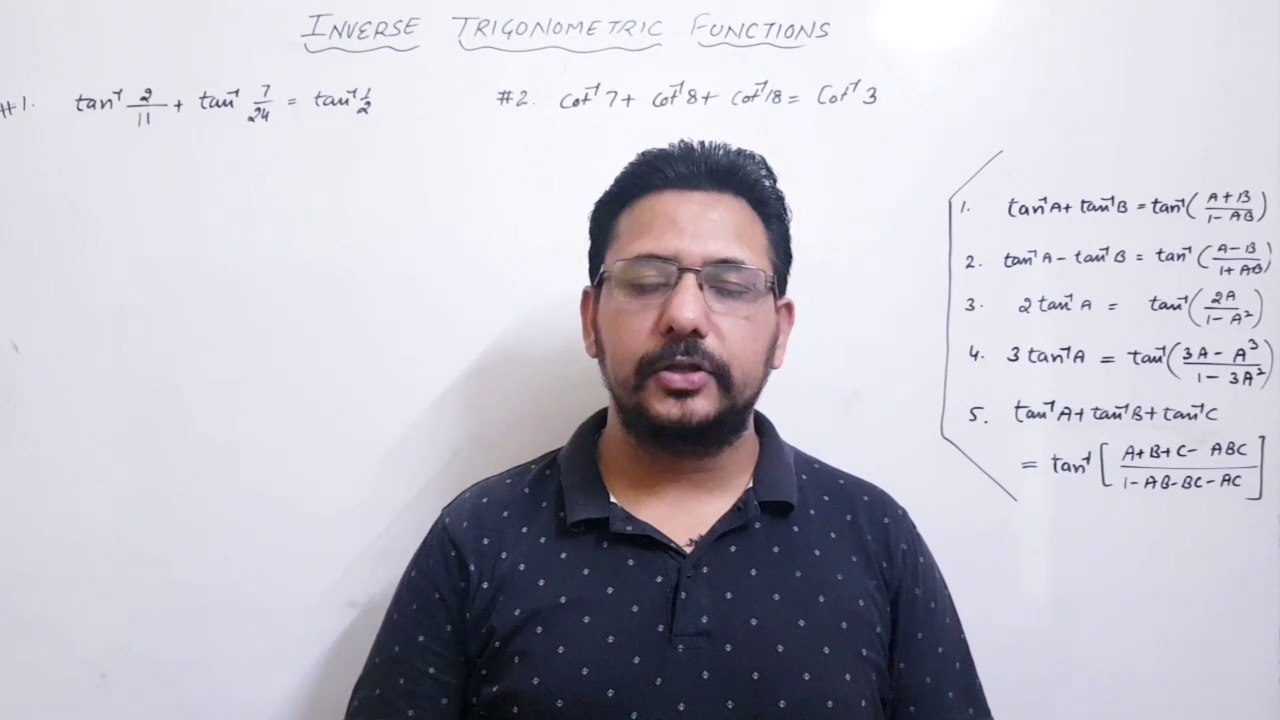 Inverse trigonometric function