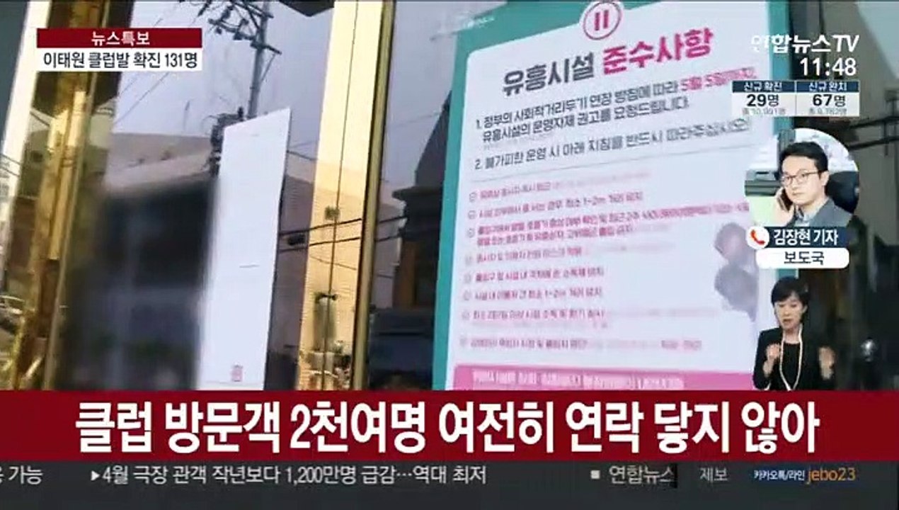 이태원 클럽 관련 20명 추가 확진…모두 131명