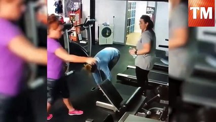 Oops !!! Be Carefull on Threadmill || Try Not to LAUGH