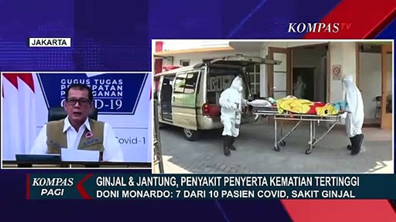 Corona Ganas Dengan Penyakit Ginjal dan Jantung, Penyebab Kematian Tertinggi Corona