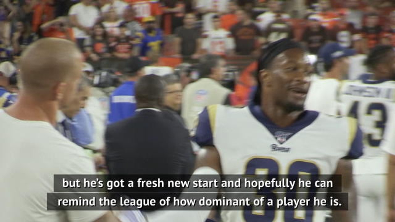 Gurley getting cut reminds you how ruthless the NFL is - Saquon Barkley