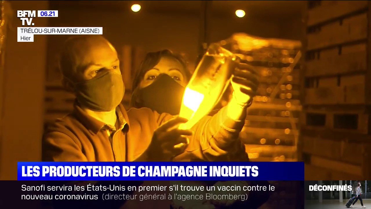 Les producteurs de champagne s'inquiètent de l'impact du coronavirus sur leur activité