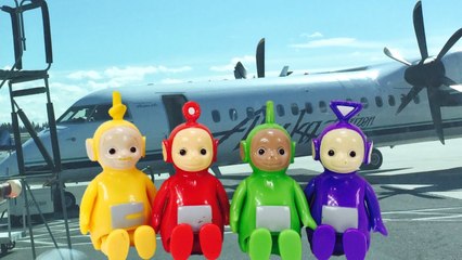 TELETUBBIES TOYS Airplane Ride Springbreak Vacation-