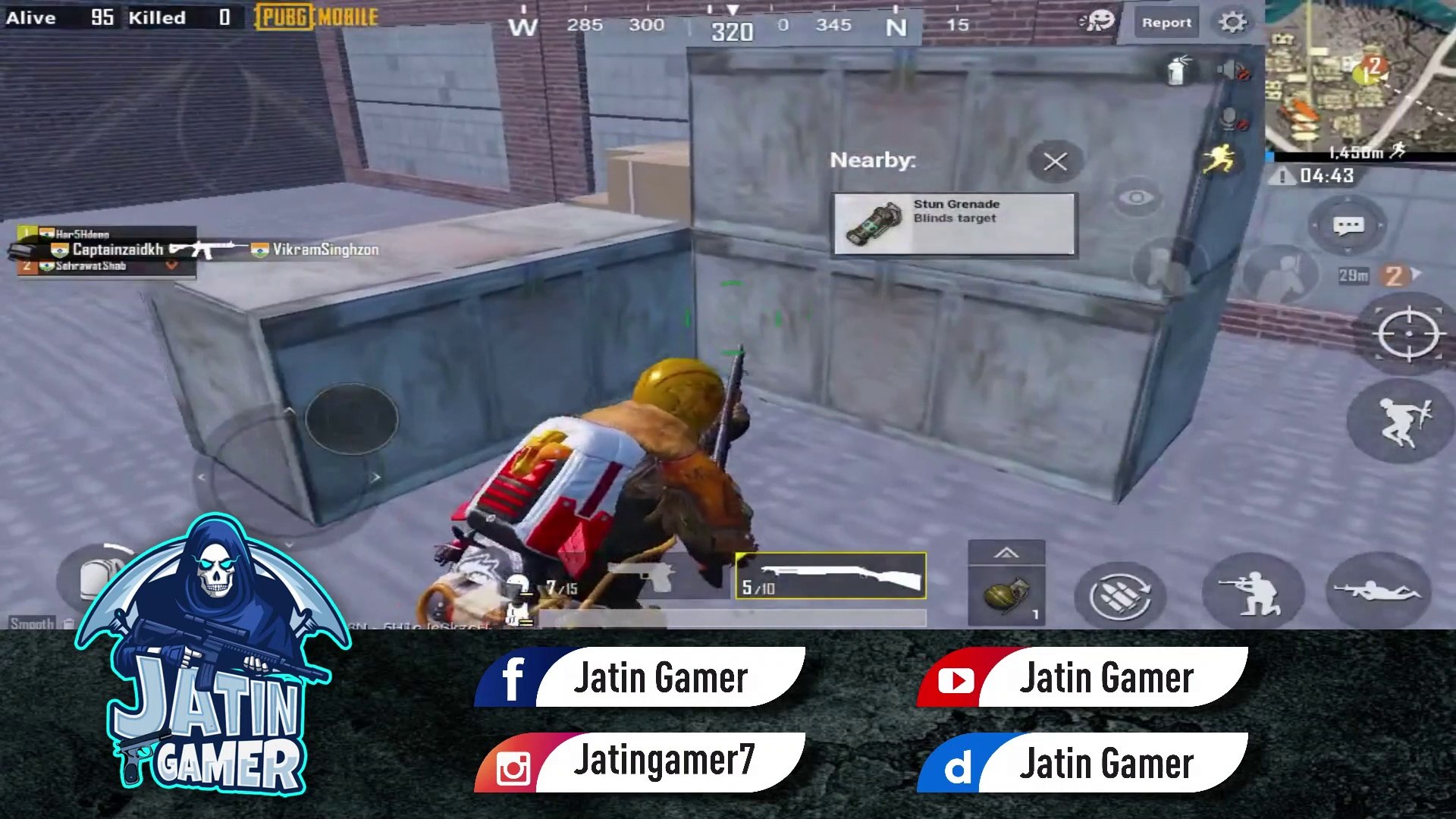 ⁣13 + KILLS   M416  &  AKM    ERANGLE MATCH  PUBG MOBILE   JATIN  GAMER