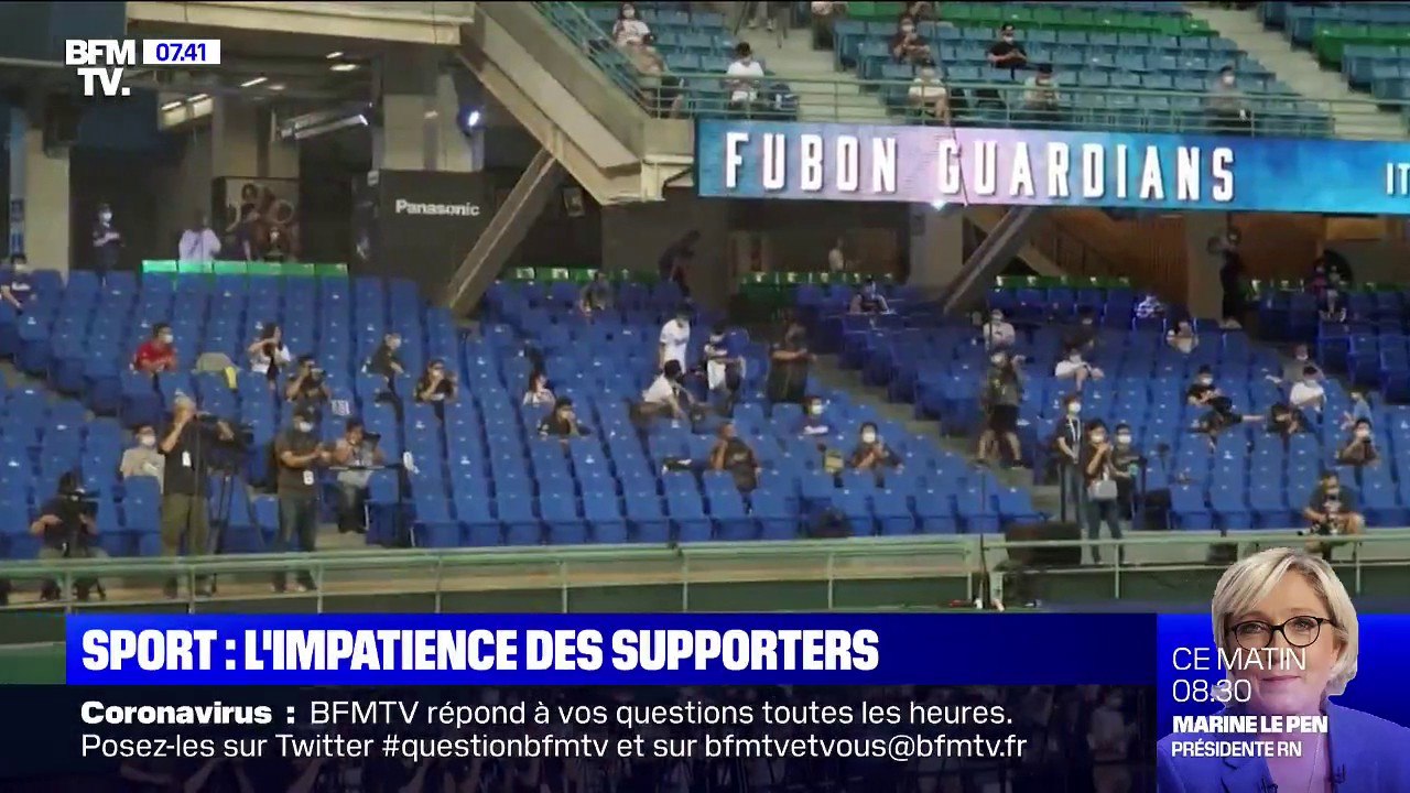 La drôle d'ambiance dans les stades à Taïwan où seuls quelques supporters sont autorisés