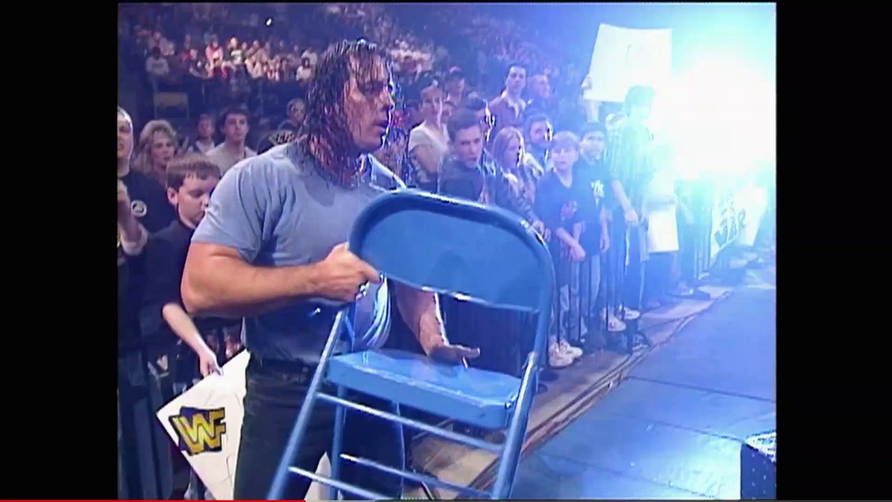 Bret Hart vs. “Stone Cold” Steve Austin – Street Fight_ Raw, April 21, 1997